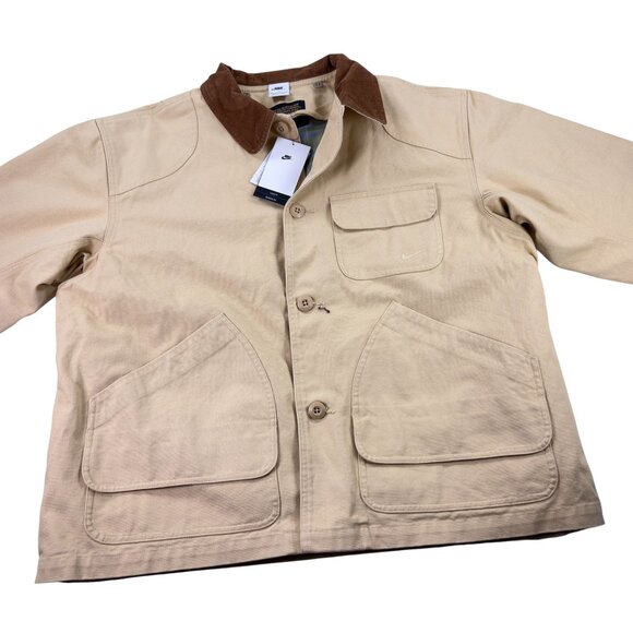 Nike Life Flannel-Lined Canvas Barn Coat Work Jacket Mens Size XL RELAXED FIT - Picture 4 of 14